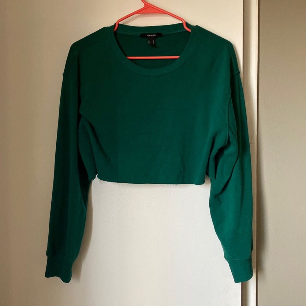 FOREVER 21 CROP SWEATER
